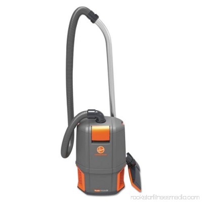 DirtDevil CH34006 Hushtone Backpack Vacuum Cleaner, 11.7 Lb., Gray/orange