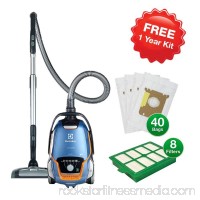 Electrolux UltraOne Classic Canister Vacuum Cleaner EL7080ACL - Includes 8 Filters and 40 Bags   