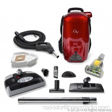 GV 8 Qt Quart Light Powerful HEPA BackPack Vacuum W. power head nozzle 2 yr warranty 564721997