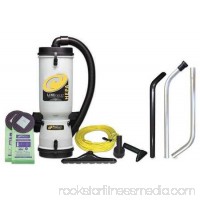PROTEAM Backpack Vacuum Cleaner,10 qt.,6.2A 100277   