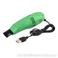 Unique Bargains Green Handheld USB Mini Vacuum Cleaner Cleaning for PC Notebook Keyboard   