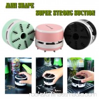 Useful Desktop Vacuum Cleaner Small Size Clean Scraps Machine Portable Dust Collector For Notebook Computer Keyboard   