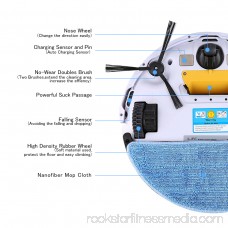 Dry Wet mop Vacuum Cleaning Robot ILIFE V5S Pro Updated Version Smart Floor Cleaner Robotic Sweeper Clean Robot Vacuum