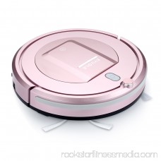Eyugle Robot Vacuum Cleaner Sweeping Machine 500Pa Suction 3 Cleaning Mode 5Cm A Black Pink