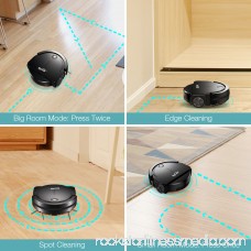 Housmile Robotic Vacuum Cleaner with Drop-Sensing Sweeps, Wet Mops Hard Surfaces and Carpet with Manufacturer's Warranty