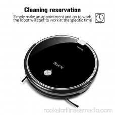 ILIFE A6 Robot Vacuum Cleaner, Automatic Remote Control Cleaning Machine, Black