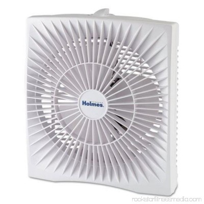 Holmes Products HABF120WN 10 in. Personal Size Box Fan - Plastic, White