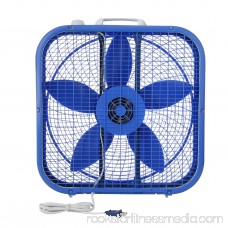 Lasko Cool Colors 20 Box 3-Speed Fan, Model #B20308, Blue 553301641