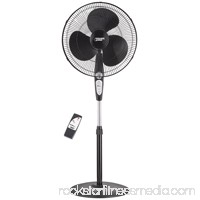 Power Zone Stand Fan, PP Blade, 65 W, 120 V, 60 Hz, 3 Speeds, 18 in W