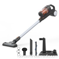 MLITER Power Plush Cordless 2-in-1 Stick Vacuum, Rechargeable Lithium Ion Battery with Wall Mount   