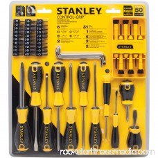 Stanley STHT66585 50pc Control Grip Screwdriver Set 565480489
