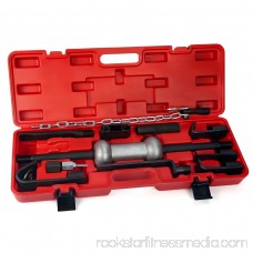 10LB Auto Body Repair Slide Hammer Dent Puller Tool Kit with Case, 13PC