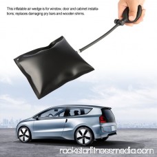 Black Inflatable Pump Wedge Bag Locksmith Tools Auto Car Airbag Open Door Lock Set