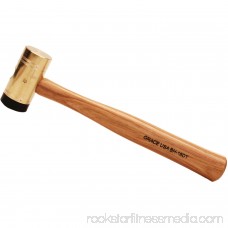 Grace USA Tools Delrin Tipped Brass Hammer 4 oz 555724203