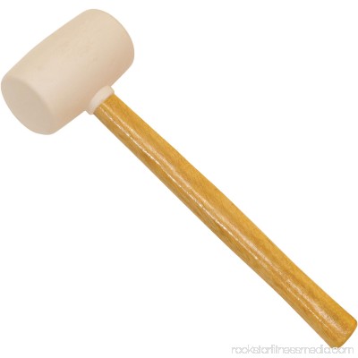 Great Neck Saw RMW16 16-Ounce Rubber Mallet Wood Handle 552283452