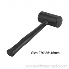 Professional No Elasticity Dead Blow Rubber Hammer Mallet Double-faced Shock Absorbing with A Steel Handle 569894737