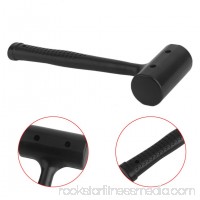 Professional No Elasticity Dead Blow Rubber Hammer Mallet Double-faced Shock Absorbing with A Steel Handle   569894737