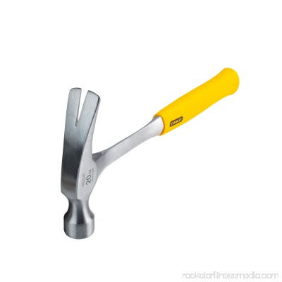 STANLEY 20 oz Yellow Rip Claw Hammer 550703572