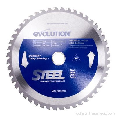Evolution Saw Blades For Steel - 10 With Arbor Reducer