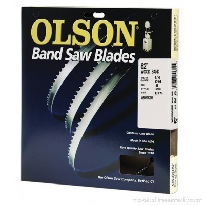 Olson Saw WB55362DB Band Saw Blade, 62" x 1/4"