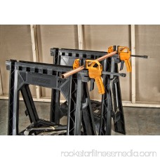 Clamping Sawhorses, pair with 2 clamps WX065 553976715