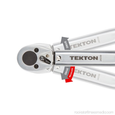 TEKTON 3/8-Inch Drive Click Torque Wrench (10-80 ft.-lb./13.6-108.5 Nm) | 24330 566028973
