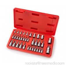 TEKTON Star Bit Socket and E Socket Set for 1/4-Inch, 3/8-Inch and 1/2-Inch Drive Ratchets, 35-Sockets | 1354 566028860