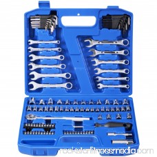 Hyper Tough 113 Piece 1/4-Inch and 3/8-Inch Mechanics Tool Set 564279961