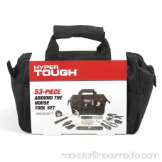 Hyper Tough 53-Piece Home Repair Tool Set, Black 555732314