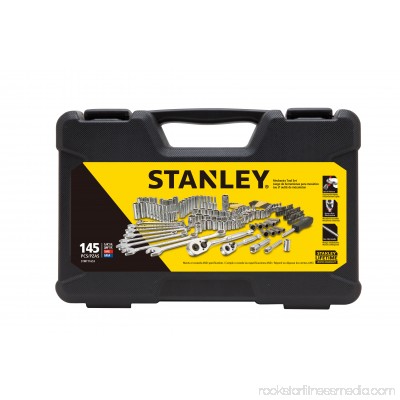 STANLEY 145-Piece Mechanics Tool Set, Chrome | STMT71653 550736163