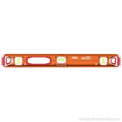 48 In. Savage® Magnetic I-Beam Level W/Gelshock™ End Caps—Contractor Series 565282739
