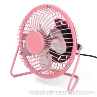 4inch USB Mini Desk Fan Personal Mini Cooling Fan - Quiet and Portable for Desktop Tabletop Floor Office Room Travel, 360 Degree Rotating   