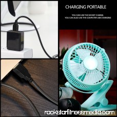 5 inch Portable with Clip USB Desktop Fan for Home Office Baby Stroller 570328760