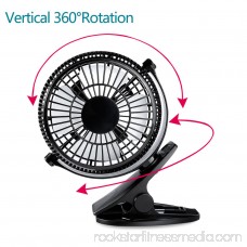5 inch Portable with Clip USB Desktop Fan for Home Office Baby Stroller 570814725