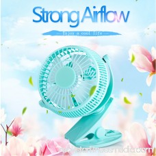 5 inch Portable with Clip USB Desktop Fan for Home Office Baby Stroller Car lapttop Study Table Gym Camping Tent 570787822