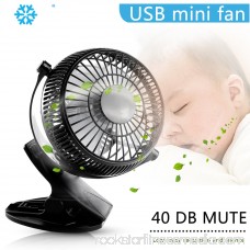 5 inch Portable with Clip USB Desktop Fan for Home Office Baby Stroller Car lapttop Study Table Gym Camping Tent 570710693