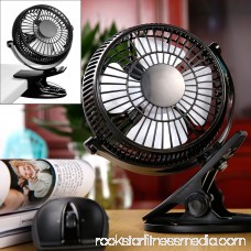 5 inch Portable with Clip USB Desktop Fan for Home Office Baby Stroller Car lapttop Study Table Gym Camping Tent 570787812