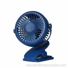 Bangcool Personal Clip on Fan Rechargeable Portable 360° Rotation Desk Mini Fan