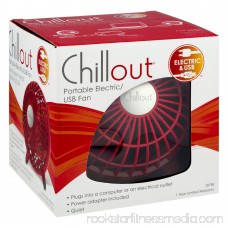 ChillOut® USB Personal Fan GF3R, Red 554059614