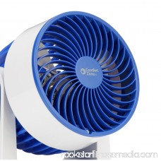Comfort Zone 5'' Turbo Desk Fan, Purple Peony 565630443