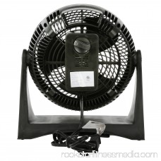 Comfort Zone 8 High Velocity Turbo 3-Speed Fan, Model #CZHVBT, Black 552692600