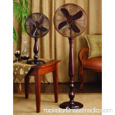 DecoBREEZE Oscillating Table Fan 3-Speed Air Circulator Fan, 10-Inch, Bentley 566241545