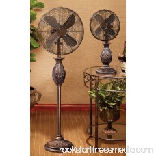 DecoBREEZE Oscillating Table Fan 3-Speed Air Circulator Fan, 10-Inch, Coronado 566232889