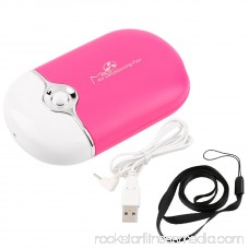 Easy Operating Convenient Rechargeable Portable Mini Handheld Air Conditioning Cooling Fan USB Cooler Practical Gift