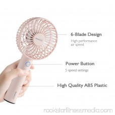 GeekAire portable handheld USB Rechargeable Mini Cooling Fan Portable Convenient for Outdoor Activities - Pink 569036641