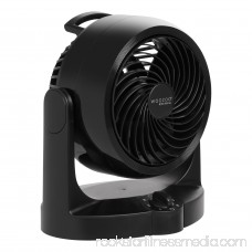IRIS Woozoo 7.5 Portable Circulating Fan, Black 566218859