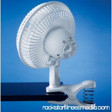Lasko 6 Clip 2-Speed Fan, Model #2004W, White 551904098