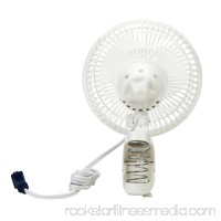 Lasko 6" Clip 2-Speed Fan, Model #2004W, White   551904098