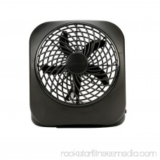 O2COOL 5 Portable 2-Speed Fan, Mode #FD05004, Black 553813786