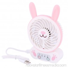 Plastic Household Accessory Frame Rechargeable Mini USB Powered Desk Cooling Fan